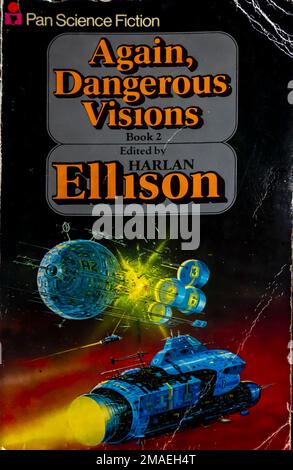 Wieder, Dangerous Visions (1972) - eine Science-Fiction Kurzgeschichte Anthologie, herausgegeben vom amerikanischen Autor Harlan Ellison Stockfoto