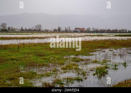 Rieti, Rieti, Italien. 18. Januar 2023. (Kreditbild: © Riccardo Fabi/Pacific Press via ZUMA Press Wire) NUR REDAKTIONELLE VERWENDUNG! Nicht für den kommerziellen GEBRAUCH! Stockfoto