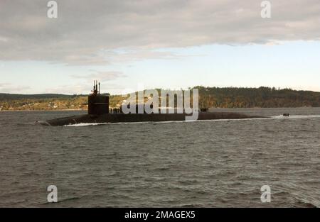 061029-N-1683M-002. Basis: Hood Canal State: Washington (WA) Land: Szene der Vereinigten Staaten von Amerika (USA) Hauptkommando gezeigt: USS OHIO (SSGN 726) Stockfoto