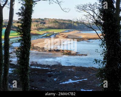 Crawfordsburn Beach, Nordirland Stockfoto