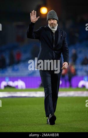 LONDON, ENGLAND - JANUAR 18: manager Erik Ten Hag von Manchester United während des Premier League-Spiels zwischen Crystal Palace und Manchester United Stockfoto