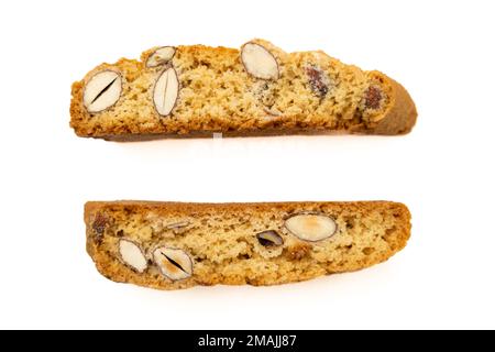 Cantucci italienische Dessertspezialität von mehreren Orten Stockfoto