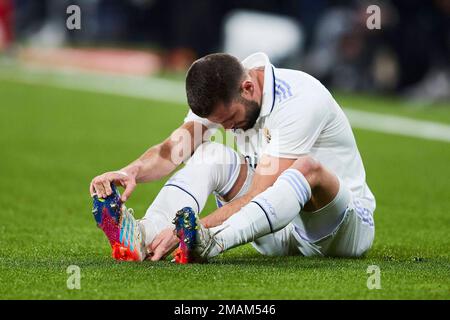 Vilarreal, Spanien. 19. Januar 2023. Spanisches Fußballspiel Villarreal gegen Real Madrid im La Ceramica Stadium, Vilarreal, Castellon 19. Januar 2023 Nacho 900/Cordon Press Credit: CORDON PRESS/Alamy Live News Stockfoto