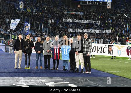 The Sinisa Mihajlovic während des Spiels der Coppa Italia League 2022 2023, Olimpico Stadium, Lazio gegen Bologna 19. Januar 2023 (Foto: AllShotLive/Sipa USA) Guthaben: SIPA USA/Alamy Live News Stockfoto