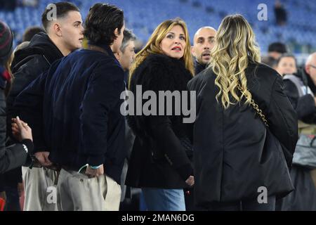 Rom, Italien. 19. Januar 2023. Arianna Mihajlovic während des Italien-Fußballspiels, Stadio Olimpico, Lazio V Bologna, 19. Januar 2022 Fotografo01 Kredit: Independent Photo Agency/Alamy Live News Stockfoto