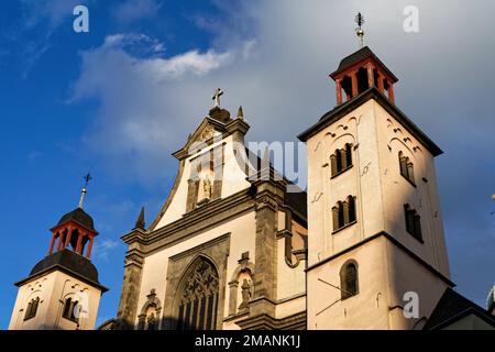 Jesuitenkirche St. Maria Himmelfahrt Marienhimmelfahrt in Köln Stockfoto