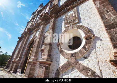 San Ignacio Mission, Baja California Sur. Mexiko Stockfoto