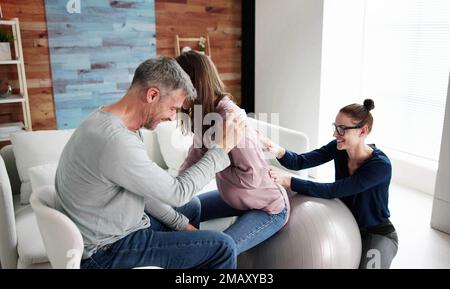 Doula Therapeut Pflege Und Behandlung Für Schwangeren Stockfoto