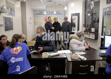 Nicht exklusiv: ODESA, UKRAINE - 19. JANUAR 2023 - außerordentliche und bevollmächtigte Botschafterin der Bundesrepublik Deutschland in der Ukraine Anka Fel Stockfoto