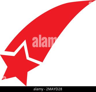 meteor-Logo Vektor-Design Stock Vektor