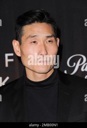 Los Angeles, Kalifornien. 19. Januar 2023. Lanny Joon bei Ankunft für WOLF PACK Premiere, Harmony Gold Theater, Los Angeles, CA 19. Januar 2023. Kredit: Elizabeth Goodenough/Everett Collection/Alamy Live News Stockfoto
