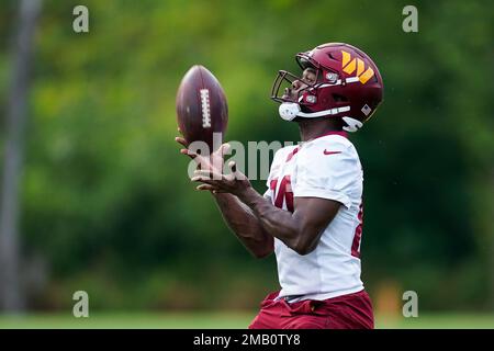 OTAs-38, Washington Commanders Jequez Ezzard participates i…