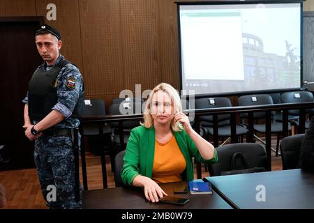 Marina Ovsyannikova, A Former Russian State TV Journalist Who Quit ...