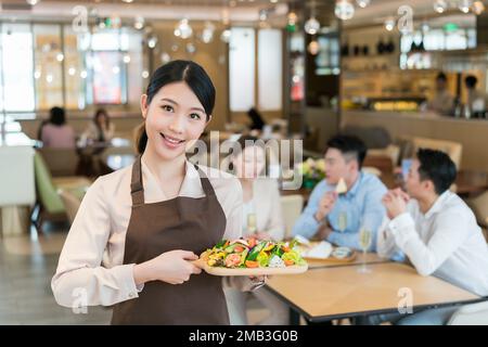 Wartungspersonal gemäß Abbildung Stockfoto