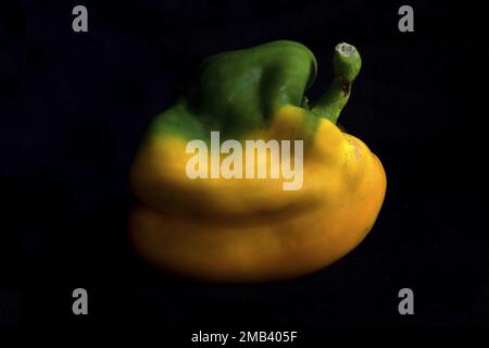 Organisch angebaute Paprika Stockfoto