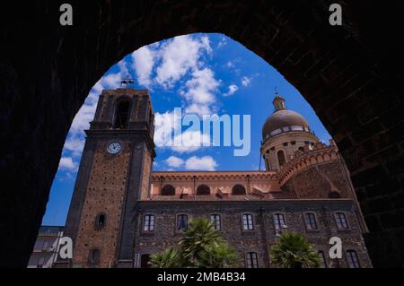 Kirche St. Nicholas, Chiesa San Nicola, Chiesa S. Nicolo di Bari, Randazzo, Sizilien, Italien Stockfoto
