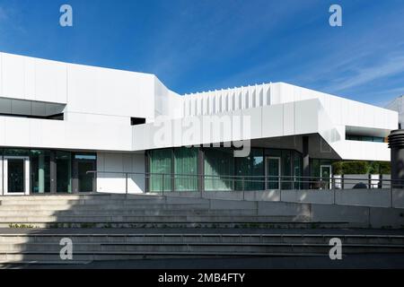 Stadthalle, multifunktionales Kultur- und Veranstaltungszentrum, Guetersloh, Ostwestfalen, Nordrhein-Westfalen, Deutschland Stockfoto