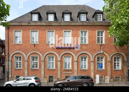 Deutsche Bank, Guetersloh, Ostwestfalen, Nordrhein-Westfalen, Deutschland Stockfoto