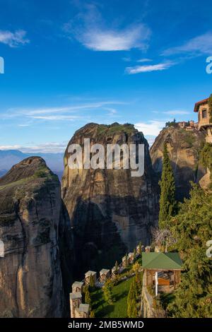 Einige Berge mit einer seltenen und extrem schönen Form. Stockfoto