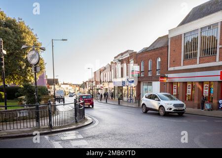 Maldon High Street Stockfoto