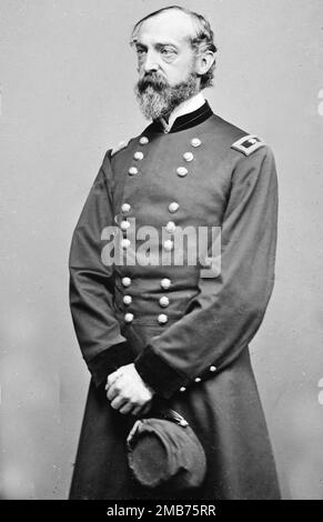 General George Meade, der während des Amerikanischen Bürgerkriegs ein führender General der US-Armee (auch bekannt als Union Army) war. Er ist bekannt für den verständnisvollen Unionsieg in der Schlacht von Gettysberg Stockfoto