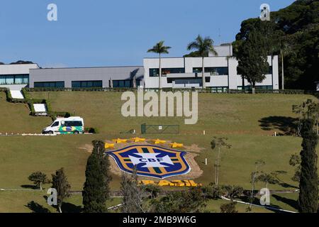 Granja Comary Fußballzentrum der brasilianischen Nationalmannschaft, geleitet vom brasilianischen Fußballverband - 05.21.2018 Stockfoto