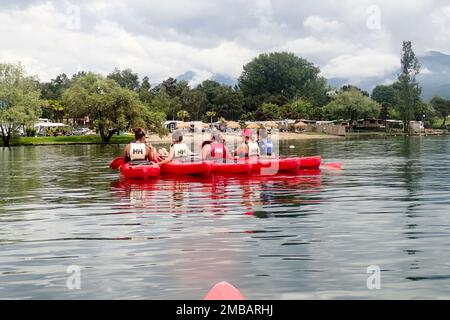 Tenero, Schweiz - 28. Mai 2018: Verschiedene Aktivitäten des Sportzentrums. Stockfoto