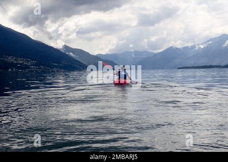 Tenero, Schweiz - 28. Mai 2018: Verschiedene Aktivitäten des Sportzentrums. Stockfoto