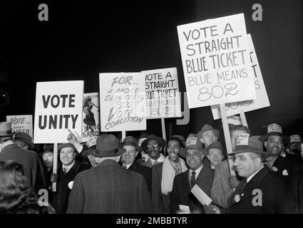 American Federation of Musicians, Ca. Januar 1947. Stockfoto