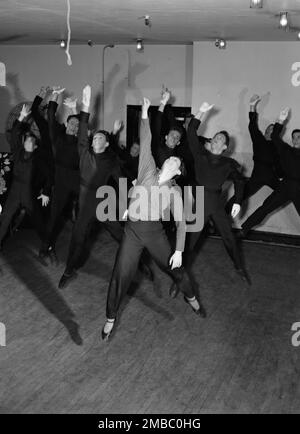 Portrait von Lee Sherman, Radio City Music Hall, New York, New York, New York, New York, Kalifornien. Juni 1947. Stockfoto