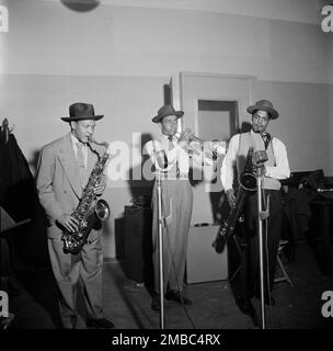 Porträt von Illinois Jacquet, New York, New York, New York, Ca. Mai 1947. Stockfoto