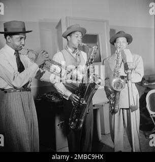 Porträt von Illinois Jacquet, New York, New York, New York, Ca. Mai 1947. Stockfoto