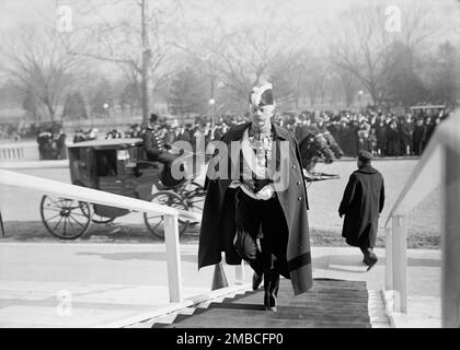 Neujahrsfrühstück, Pan American Union. Minister Brun von Dänemark, 1913. Stockfoto