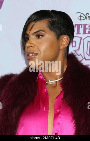 Los Angeles, USA. 19. Januar 2023. LOS ANGELES - 19. JANUAR: EJ Johnson bei der stolzen Familie - lauter und stolzer Series Premiere im Nate Holden Performing Arts Center am 19. Januar 2023 in Los Angeles, CA (Foto von Katrina Jordan/Sipa USA) Kredit: SIPA USA/Alamy Live News Stockfoto