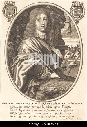 Ludwig XIV., König von Frankreich. Stockfoto