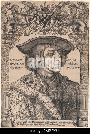 Kaiser Maximilian I., 1519. Stockfoto