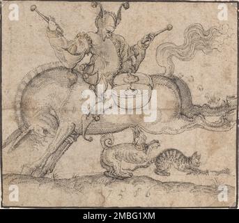 Der Narr, 1586. Stockfoto