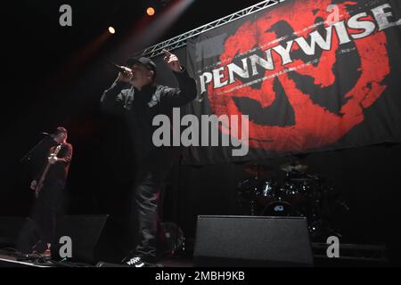 Pennywise - OVO Hydro Glasgow am 17. Januar 2023 Stockfoto