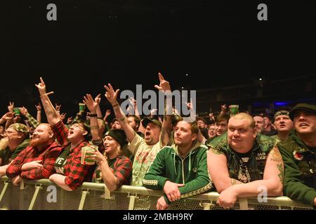 Pennywise - OVO Hydro Glasgow am 17. Januar 2023 Stockfoto