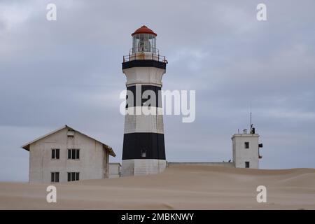 Leuchtturm Von Cape Recife, Gqeberha Stockfoto