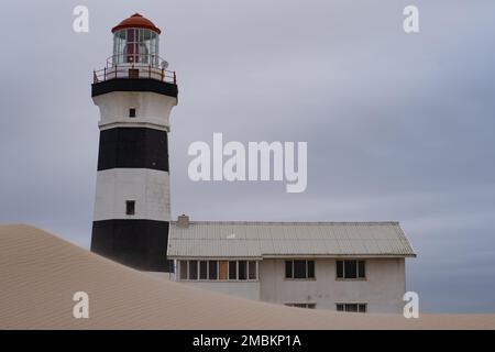 Cape Recife Leuchtturm, Port Elizabeth. Stockfoto