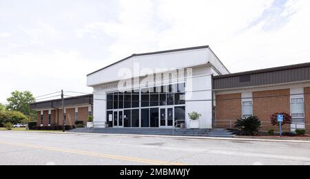 Jasper, Florida, USA - 16. April 2022: Das Hamilton County Courthouse Stockfoto