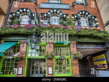 Aldates Tavern, Pupular Pub in der St Aldate's Street im Zentrum von Oxford. Oxforshire, Südostengland Stockfoto