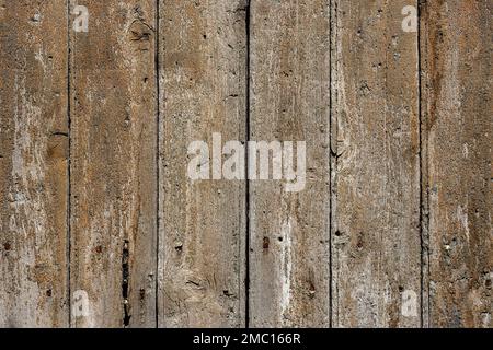 Alte rustikale Holzplanken Wandtextur Stockfoto