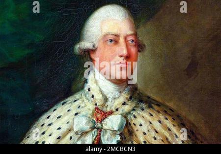 GEORGE III. König von Großbritannien und Irland (1738-1820) Stockfoto