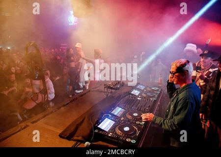 Park City, USA. 21. Januar 2023. DIPLO tritt am 20. Januar 2023 beim Sundance Film Festival 2023 im TAO Park City in Park City, Utah, auf. Foto: Casey Flanigan/imageSPACE/Sipa USA Kredit: SIPA USA/Alamy Live News Stockfoto