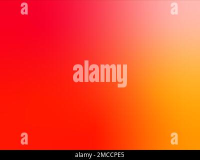 Farbverlauf, Gitterverlauf, abstrakter Hintergrund, Bild, hell, Farben: Rot, Orange, Illustration Stockfoto