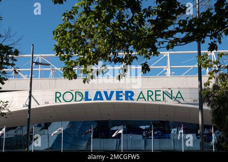 Die Rod Lava Arena im National Tennis Centre Complex in Melbourne, Victoria, Australien Stockfoto