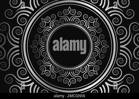 Vintage-Gold-Element, Grafikvektordesign Stock Vektor