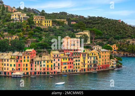 Portofino, Genua, Ligurien, Italien Stockfoto